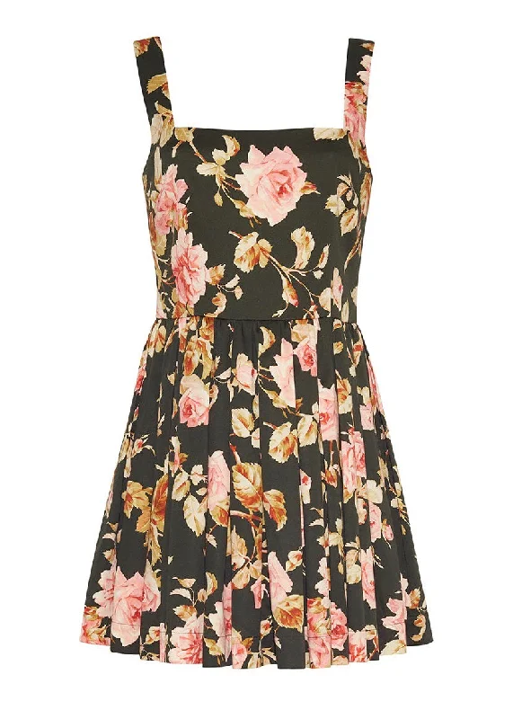 Basil Dress (Altha Flora Olive)