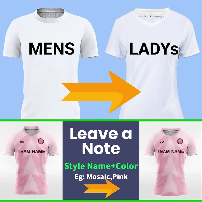 Any Style for Custom Womens Soccer Jerseys Beige Jersey Tee