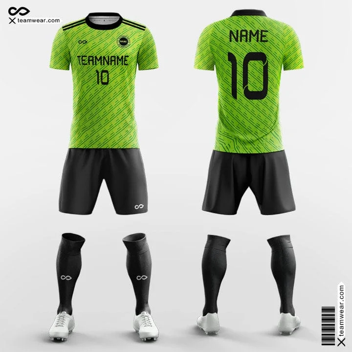 Graphic Green - Custom Soccer Jerseys Kit Sublimated for Women Scoop Neck Jersey Top