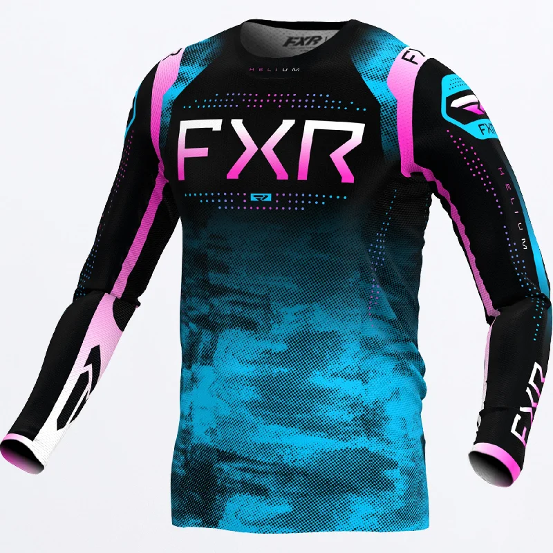 Helium MX Jersey Floral Jersey Blouse