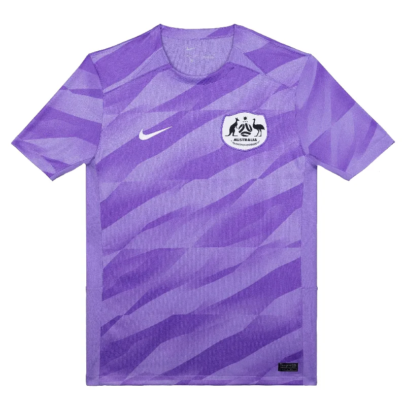 Matildas 23/24 Goalkeeper Youth Jersey (HM5504-567) Daily Wear Jersey Tee