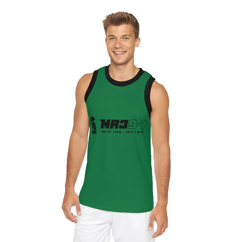 Mr39 Unisex Basketball Jersey (AOP) One Shoulder Jersey Shirt