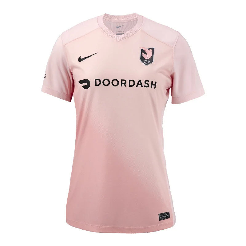 Women's Nike 2024 Angel City FC Secondary Sol Replica Jersey Short Sleeve Jersey Top