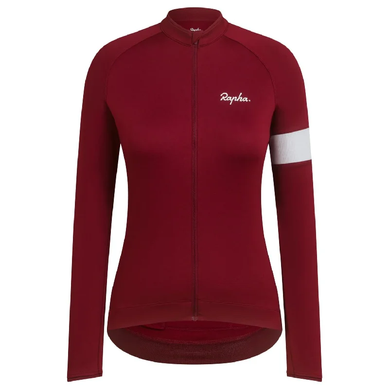 Rapha Women's Core Long Sleeve Jersey Boat Neck Jersey Shirt