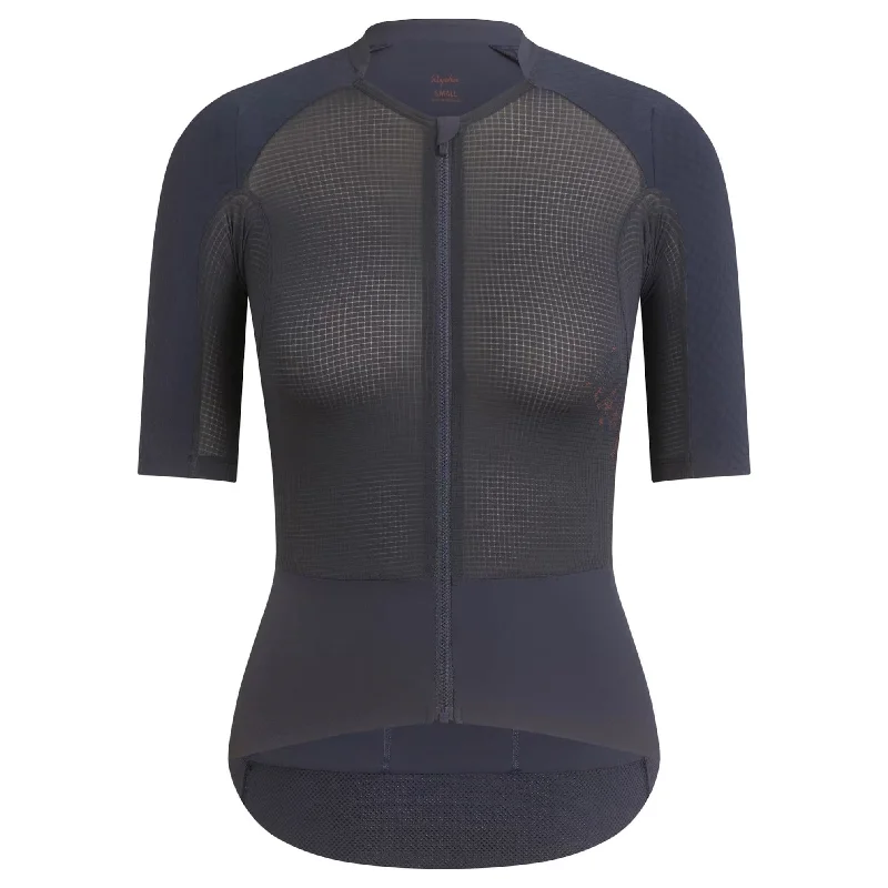 Rapha Women's Pro Team Gravel Jersey Royal Blue Jersey Shirt