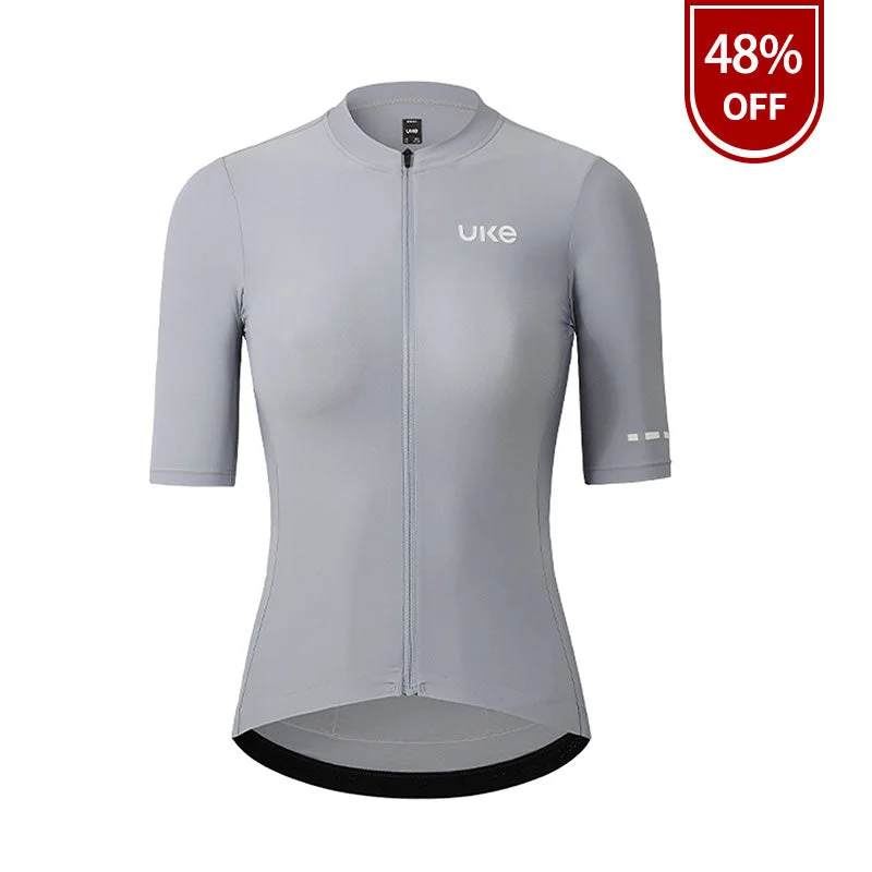 Women's Jersey SI-1 Cloud Dream-Dusky Purple Round Neck Jersey Tee