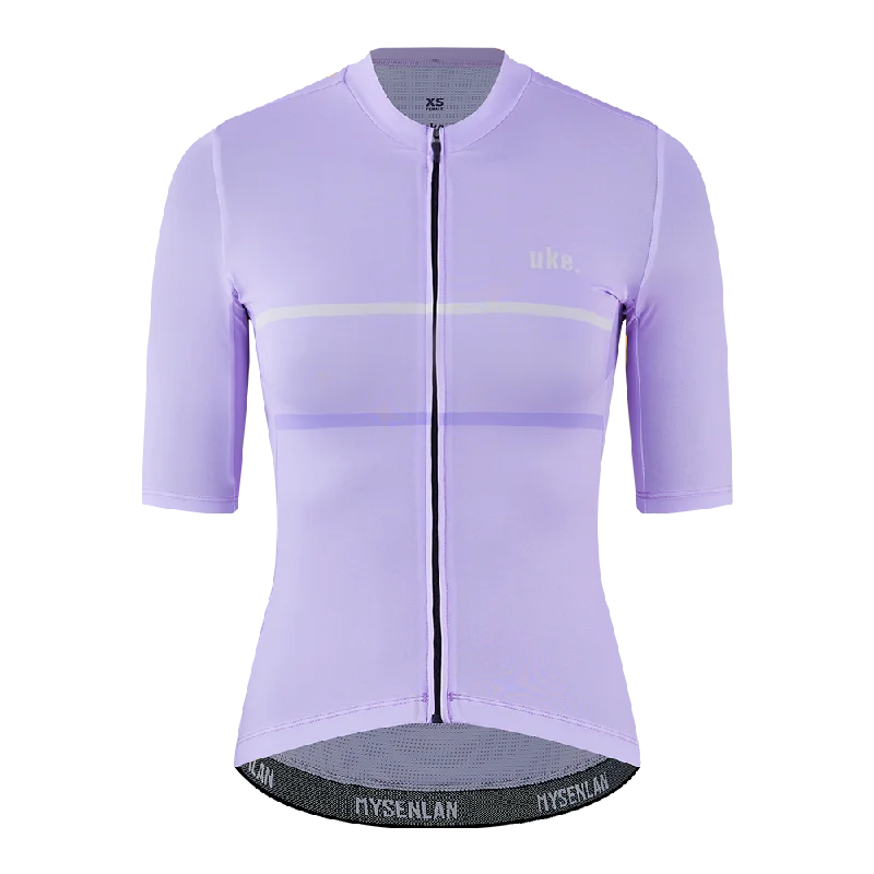 Women's Training Jersey A002-Light Purple Business Jersey Tee