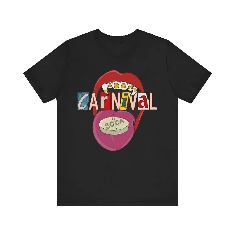 Carnival Unisex Jersey Short Sleeve Tee Polka Dot Checkered Tartan