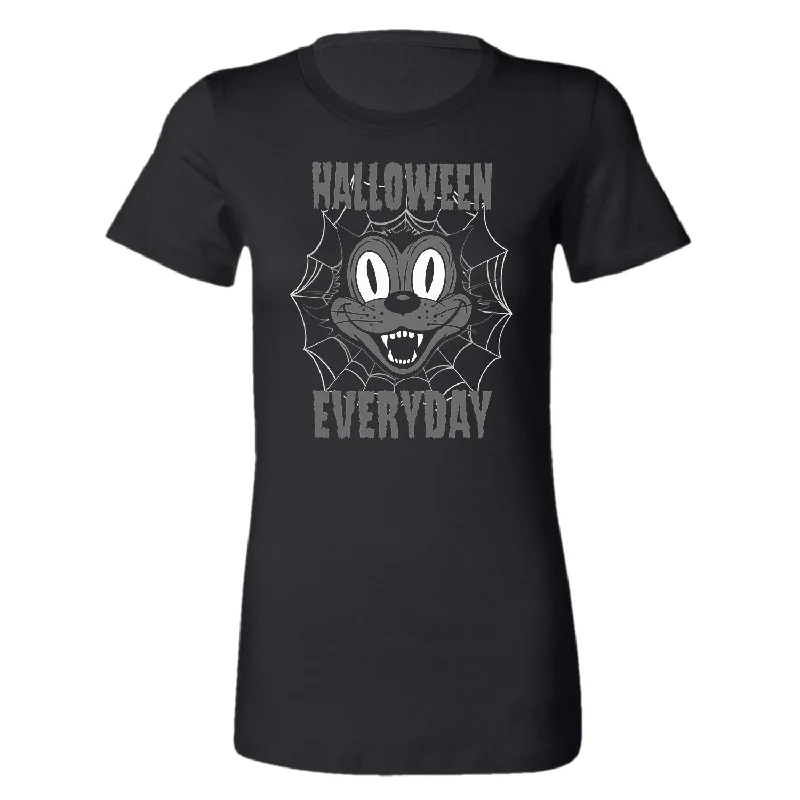 Halloween Everyday - Women's Tee Sequined Glittery Shiny