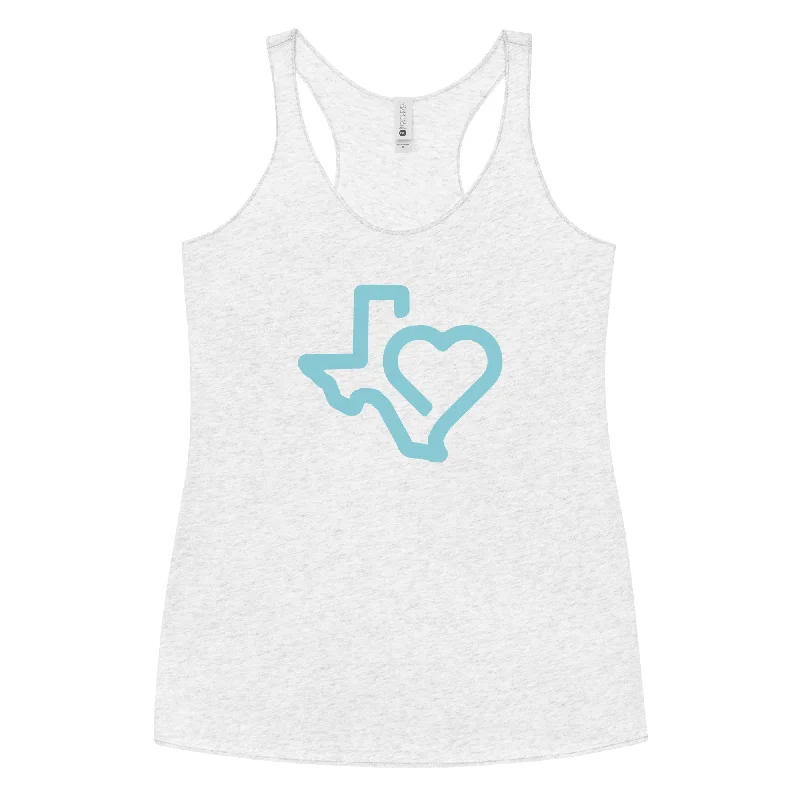 Heart of Texas Women's Racerback Tank lounge tank top