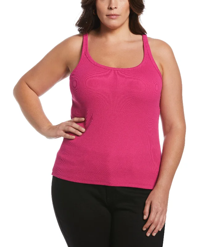 Plus Size Ribbed Tank Top boho tank top