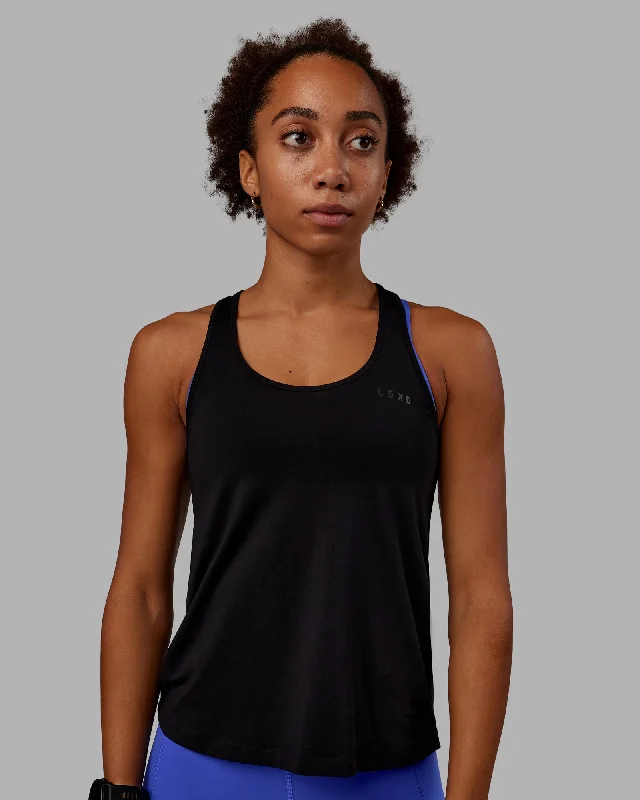 Static PimaFLX-Lite Tank - Black layering tank top