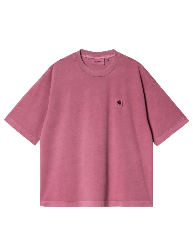 T-shirt woman I033051 1YT.GD pink CARHARTT WIP Thin T-Shirt Open Front Quick Dry