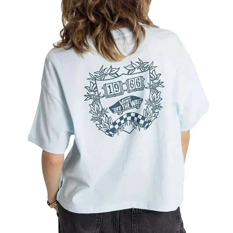 Vans Crested Women's S/S T-Shirt Oversized T-Shirt Spandex breathable