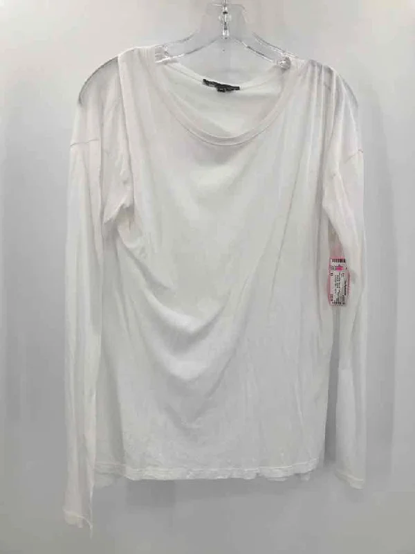 Pre-Owned Vince White Size XS T-shirt Spandex Blend Rayon Blend Denim Blend