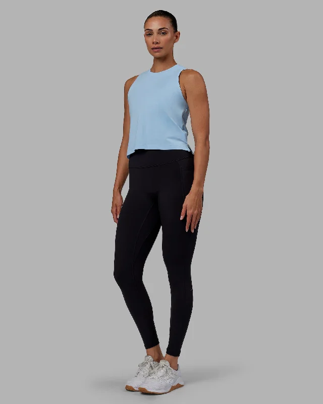 Deluxe PimaFLX Tank - Glacial Blue cozy tank top