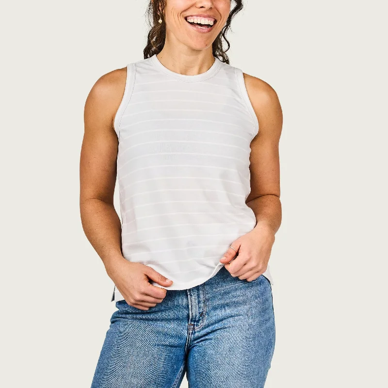 Women's Sanibel Tank charcoal tank top