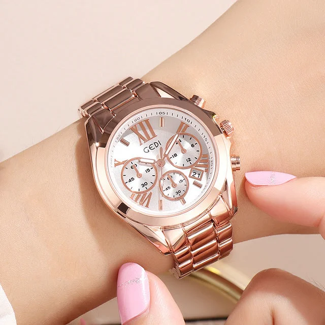 Rose Gold White