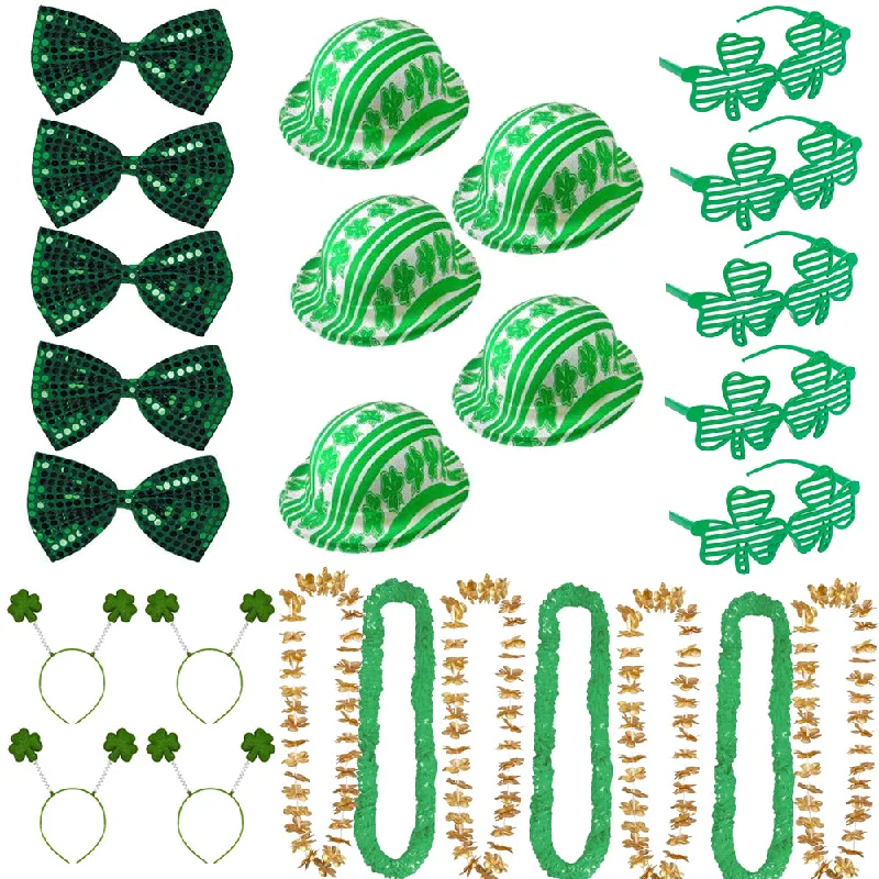 St Patrick's Day Fancy Dress Pack For 10 Square Neckline Feminine