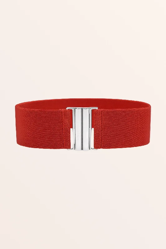 Classic Interlock Dress Belt - Red Turtleneck Warm Winter