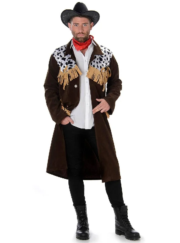 Rodeo Rider Texan Mens Fancy Dress Costume Tunics Lace romantic