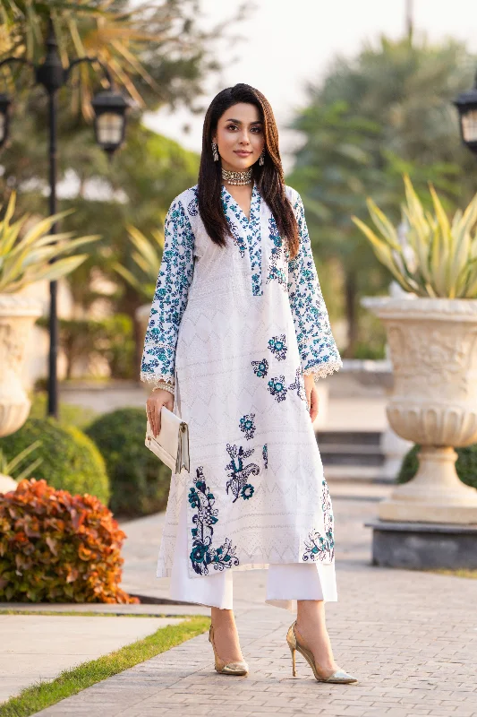 Winter Radiance 3pc Dress by Zaiwa WRD3 Tunics Leisure comfortable