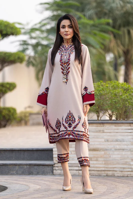 Winter Radiance 3pc Dress by Zaiwa WRD4 Tunics Trousers formal