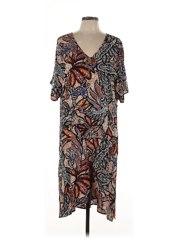 Casual Dress Tunics Print Colorful