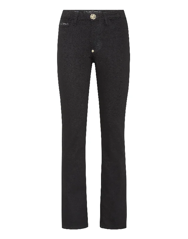 Denim Trousers Regular fit Trousers Running Lightweight