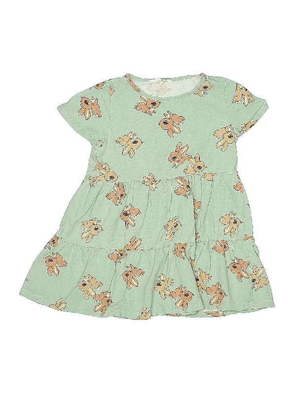 Dress Square Neckline Feminine