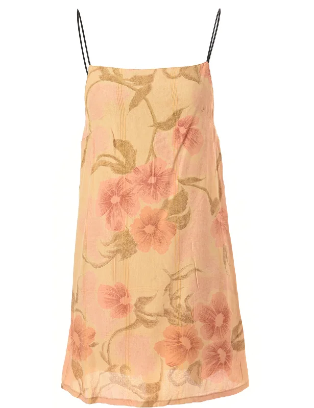 Label 90s Strappy Slip Dress Tunics Trendy modern