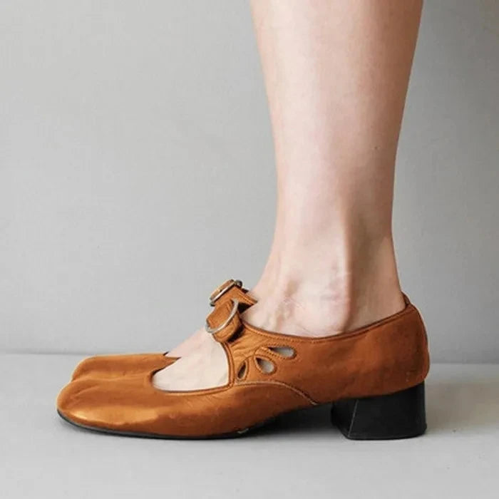 brown sandals