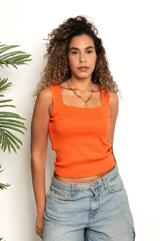 Basic Knit Top - Zola Hemp Knit Blouse