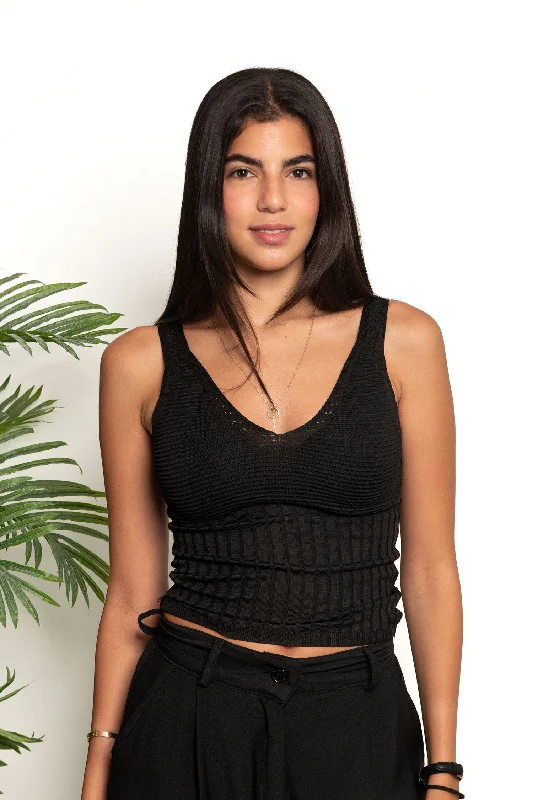 Fitted Knit Top - Zola Sustainable Knit Top
