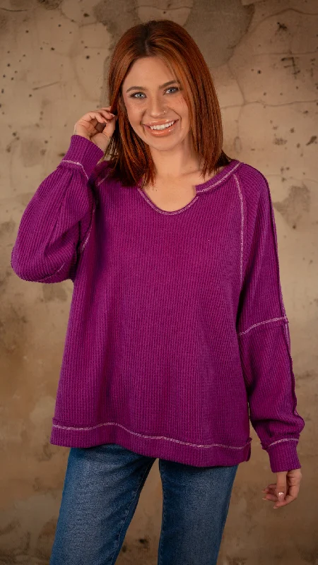 Sarah Berry Knit Top Ash Gray Knit Top