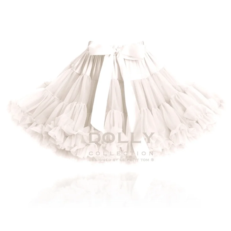 Dolly By Le Petit Tom Pettiskirt Marilyn Monroe Skirt Off-White leather skirt durable