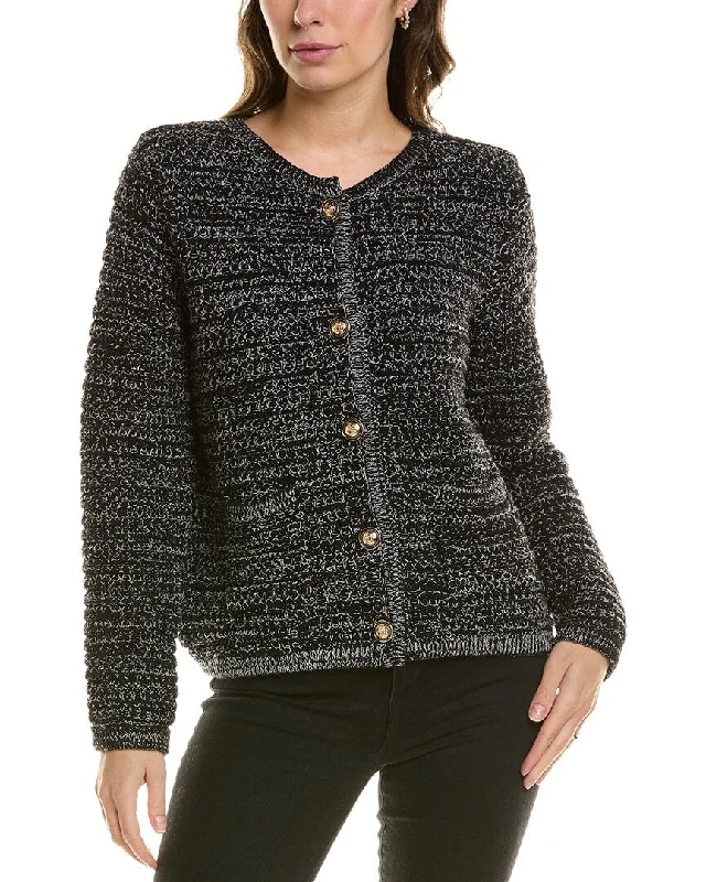 FATE Cardigan Elasticated Padded Insulated