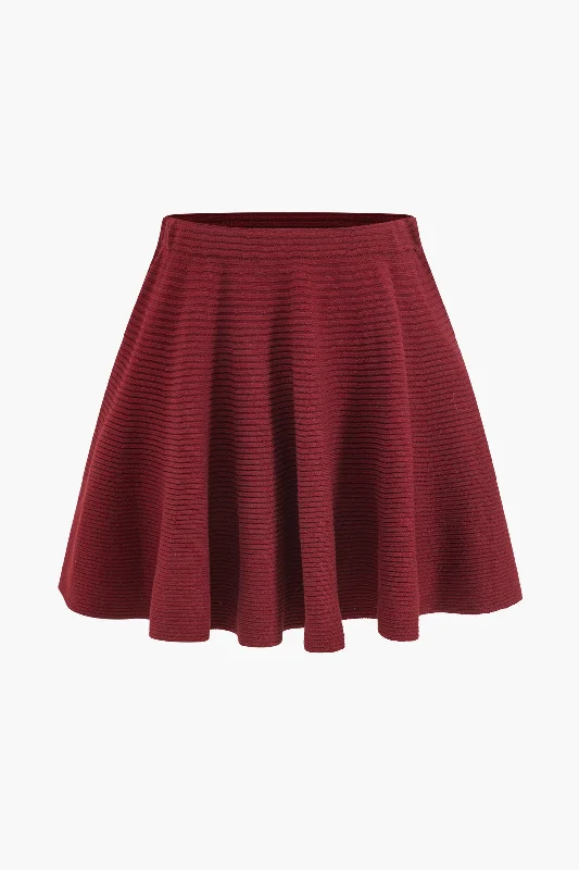 Sweater Mini Skirt casual skirt length