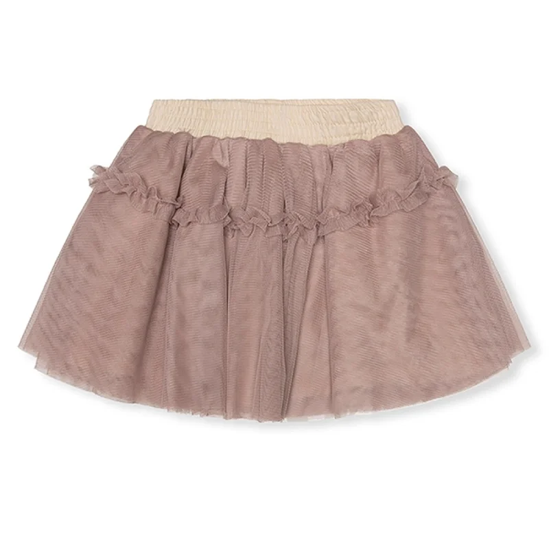 That's Mine Shadow Grey Mali Tulle Skirt cashmere skirt fine